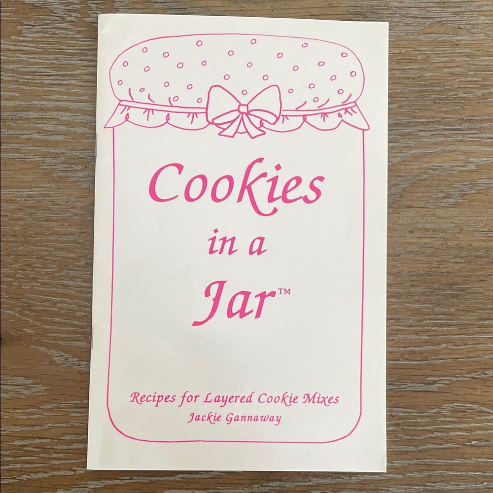 Cookies in a Jar Recipe Booklet